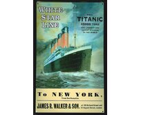 Plechová retro cedule - Titanic IV Provedení: Dibond: 20 x 15 cm