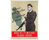 Plechová retro cedule - Pozdrav svob. Nováka válečným štváčům Provedení: Hliník: 30 x 20 cm