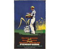 Plechová retro cedule - Český rolník Provedení: Hliník: 30 x 20 cm