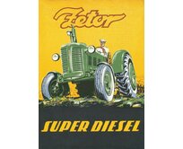Plechová retro cedule - Zetor Super Diesel Provedení: Hliník: 30 x 20 cm