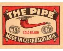 Plechová retro cedule - The Pipe Provedení: Hliník: 30 x 20 cm
