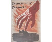 Plechová retro cedule - Zachvátí li tě, zahyneš Provedení: Hliník: 30 x 20 cm