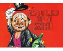 Plechová retro cedule - Místo lihu... Provedení: Hliník: 30 x 20 cm