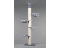 Škrabadlo pro kočky Maine Coon Tower Light Grey