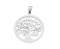 Ewena Přívěsek stříbrný strom života  z chirurgické oceli chirurgická ocel