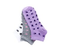 PESAIL Kotníkové ponožky 3 pack různé barvy 39-42 39-42, 80% bavlna, 15% polyester a 5% elastan