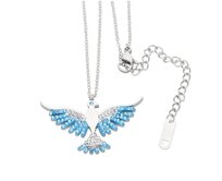 Ewena Dámský náhrdelník holubice modrá