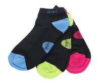 PESAIL Kotníkové ponožky 3 pack různé barvy 38-42 Sport 38-42, 80% bavlna, 15% polyester a 5% elastan