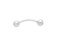 Ewena Piercing stříbrný z chirurgické oceli 1,4 cm