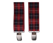 Ewena Kšandy pánské, červeno - modré káro MB2032 100% polyester