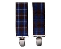 Ewena Kšandy pánské, modro - červené - káro MB2034 100% polyester