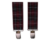 Ewena Kšandy pánské, červeno - černé káro MB2039 100% polyester