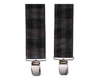Ewena Kšandy pánské, černo - šedé káro MB2041 100% polyester