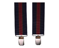 Ewena Kšandy pánské, modro - červené pruhované MB2047 100% polyester