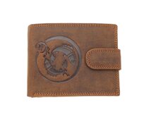 Ewena Pánská kožená peněženka se znamením Ryby