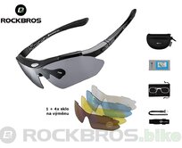 ROCKBROS Polarizační cyklo brýle + 5x sklo 10003 (black)