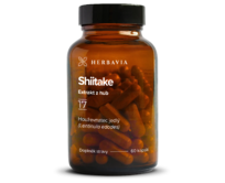 Shiitake  extrakt z hub - 60 kapslí / Herbavia.cz
