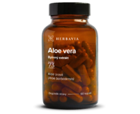 Aloe vera - bylinný extrakt - 60 kapslí / Herbavia.cz