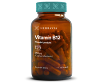 Vitamín B12- přírodní produkt - 60 kapslí / Herbavia.cz