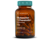 Glukosamin + chondroitin přírodní produkt - 60 kapslí / Herbavia.cz