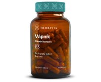 Vápník přírodní produkt - 60 kapslí / Herbavia.cz