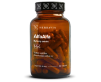 AlfaAlfa - Tolice vojtěška - (Medicago sativa L.) 60 kapslí - Doplněk stravy -Herbavia