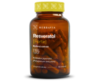 Resveratol - Křídlatka japonská -(Polygonum aviculare)- extrakt 500 mg - Doplněk stravy - 60 kapslí - Herbavia.cz
