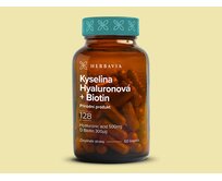Kyselina hyaluronová + Biotin - 60 kapslí / Herbavia.cz- doplněk stravy