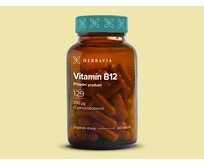 Vitamín B12- přírodní produkt - 60 kapslí / Herbavia.cz