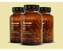 Acerola bylinný extrakt 2+1 ZDARMA- 3x60 kapslí / Herbavia.cz