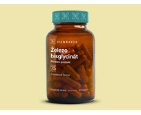 Železo bisglycinát -chelát- přírodní produkt - 60 kapslí / Herbavia.cz