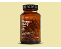 Shilajit- Mumio přírodní minerální pryskyřice - 60 kapslí / Herbavia.cz