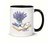 Hrníček pro knihomoly – Levandulové kouzlo
