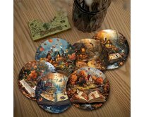 Elegantní kulaté podšálky