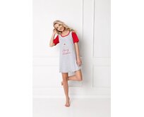New Design Pyžamo dámské Cookie Grey světle šedá, XL