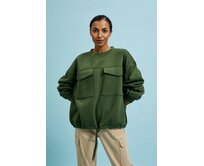 Moodo Mikina dámská NAVOJ khaki, S