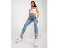 RUE Dámské jeans MONA modrá, XL