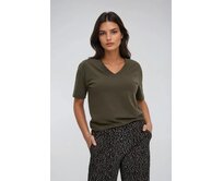 Moodo Tričko dámské ITEP khaki, XS