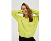 Moodo Mikina dámská JITERE světle zelená, XL