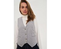 Moodo Vesta dámská MELIRO II světle šedá, XL