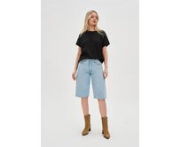 Moodo Kraťasy dámské jeans  MEHEL světle modrá, M