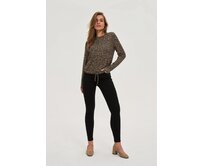 Moodo Dámské jeans SUVAMA černá, XL