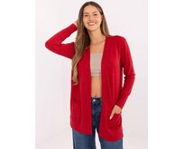 RUE Svetr dámský kardigan DESTE červená, L//XL