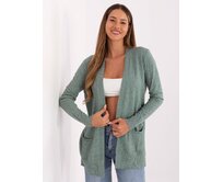 RUE Svetr dámský kardigan DESTE světle zelená, L//XL