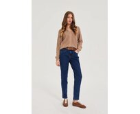 Moodo Dámské jeans MABOUSR modrá, XL