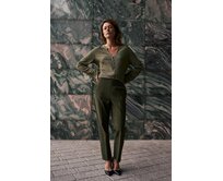 Moodo Dámské kalhoty TEETL khaki, XS