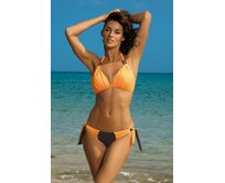 New Design Plavky dámské Roxie Seppia-Paperino dvojdílné oranžová, L