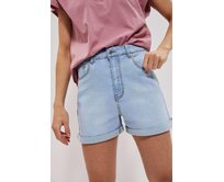Moodo Kraťasy dámské jeans LYOR modrá, XS