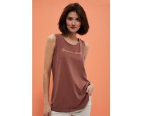 Moodo Tílko dámské DISON hnědá, XS