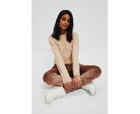 Moodo Svetr dámský QUIT béžová, XL